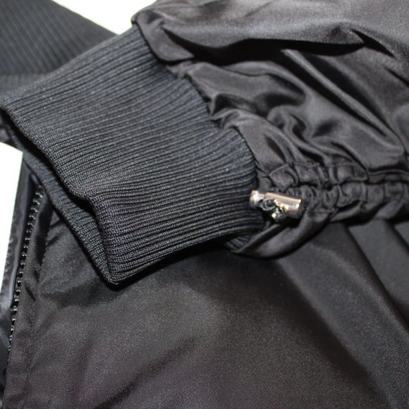 NWT Moncler Ruched Aldebaran Giubbotto Jacket Raincoat Bomber Coat TG 1 US S M - Picture 9 of 14